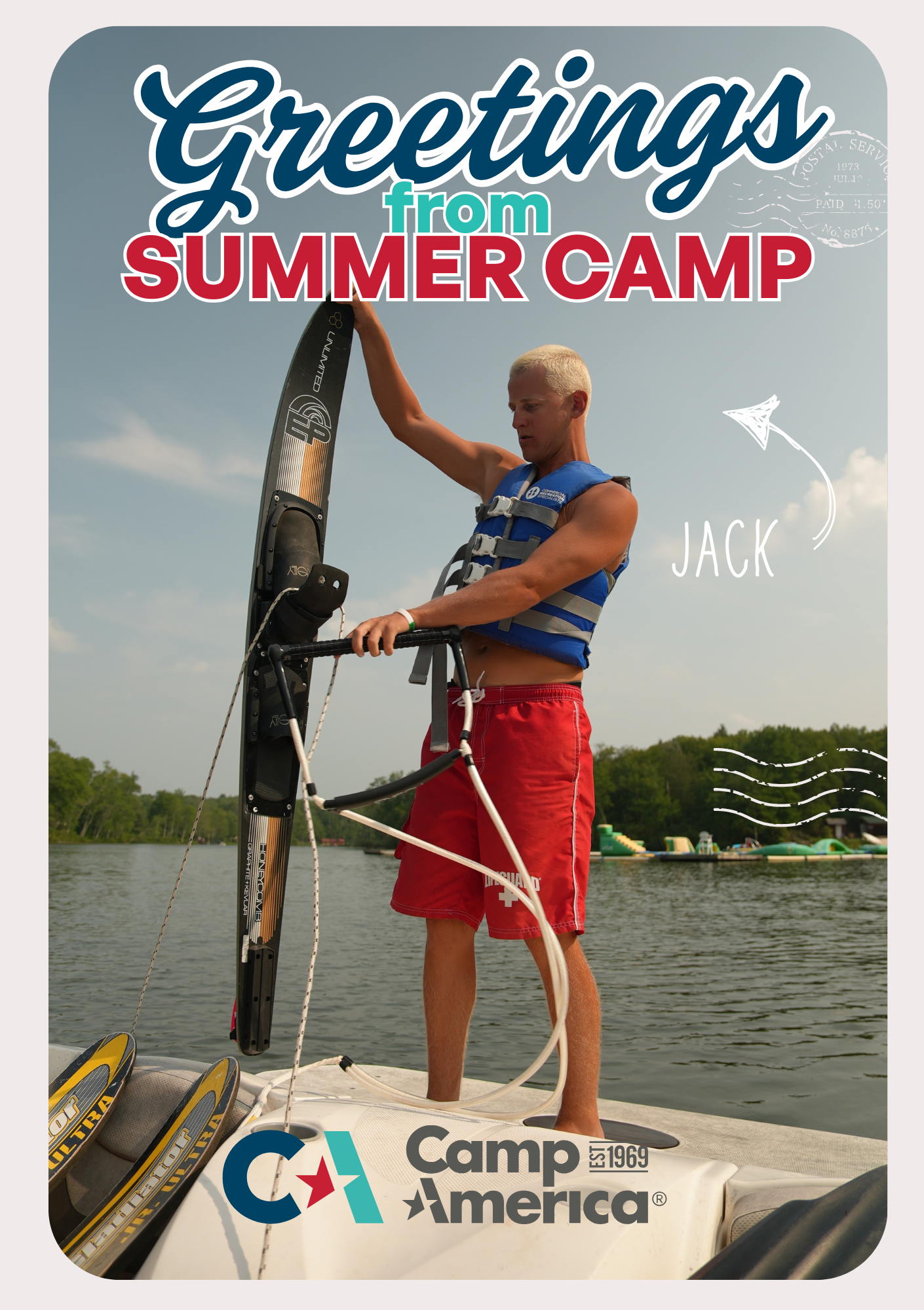 Postcard front design